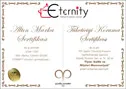 Eternity Pledge of Respect for the Consumer — Gold Brand Certificate