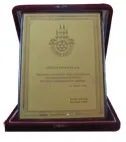 Congratulations from Kutlu Aktaş, Governor of Istanbul (1998)