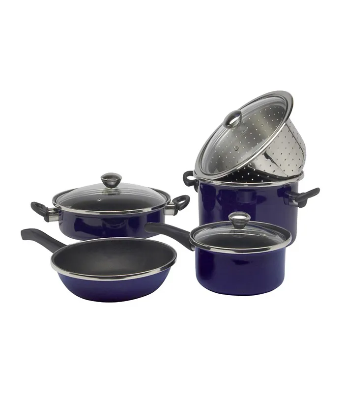 E PLUS 8 Parça Navy Set